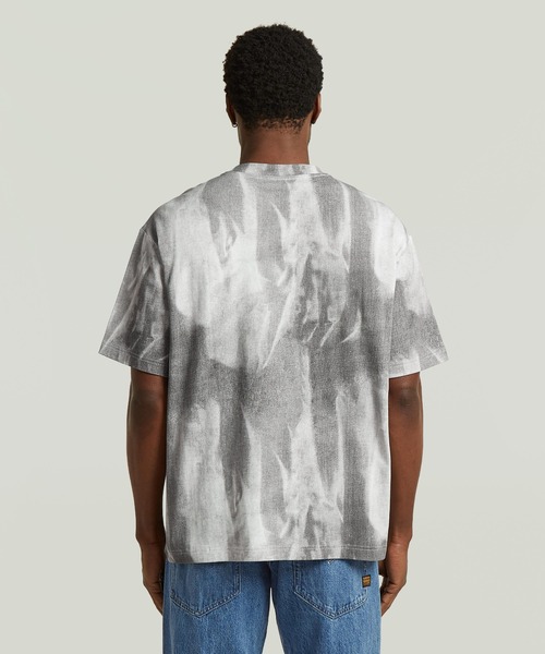 G-STAR(ジースター)の「【Safari Online掲載】Allover Loose T-Shirt/デニムフレームルーズTシャツ(Tシャツ/カットソー・メンズ・グレー系その他/ブルー系その他・X-SMALL/SMALL/MEDIUM/LARGE/X-LARGE)」の3枚目の写真