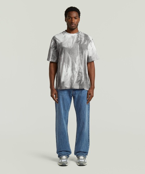 G-STAR(ジースター)の「【Safari Online掲載】Allover Loose T-Shirt/デニムフレームルーズTシャツ(Tシャツ/カットソー・メンズ・グレー系その他/ブルー系その他・X-SMALL/SMALL/MEDIUM/LARGE/X-LARGE)」の4枚目の写真