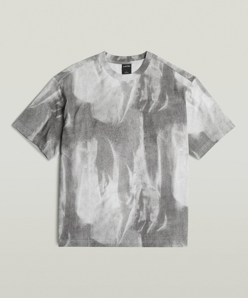G-STAR(ジースター)の「【Safari Online掲載】Allover Loose T-Shirt/デニムフレームルーズTシャツ(Tシャツ/カットソー・メンズ・グレー系その他/ブルー系その他・X-SMALL/SMALL/MEDIUM/LARGE/X-LARGE)」の7枚目の写真