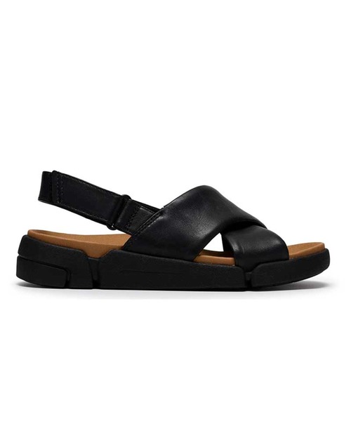Clarks(クラークス)の「クラークス ウィメンズ Trigenic2 Raw. トライジェニック2ラウ サンダル(サンダル・レディース・ピンク/ブラック・50/40)」の2枚目の写真