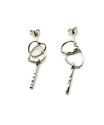 CARROLL キャロル シアハートスティックドロップピアス