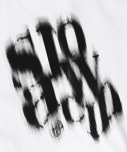 SLOWACID（スローアシッド）の「ブラーリーロゴ半袖Tシャツ[ホワイト]（Tシャツ/カットソー・レディース・その他・SMALL/X-LARGE/MEDIUM/LARGE）」の5枚目の写真
