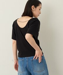 2way半袖ドレープTシャツ