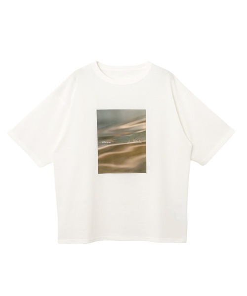 andme（アンドミー）の「【選べるプリントデザイン】半袖ロゴTシャツ【UVカット/接触冷感】（Tシャツ/カットソー・レディース・ホワイト系その他/オフホワイト・FREE）」の8枚目の写真
