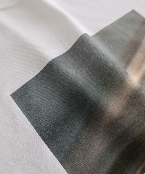 andme（アンドミー）の「【選べるプリントデザイン】半袖ロゴTシャツ【UVカット/接触冷感】（Tシャツ/カットソー・レディース・ホワイト系その他/オフホワイト・FREE）」の4枚目の写真