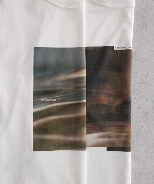 andme（アンドミー）の「【選べるプリントデザイン】半袖ロゴTシャツ【UVカット/接触冷感】（Tシャツ/カットソー・レディース・ホワイト系その他/オフホワイト・FREE）」の6枚目の写真