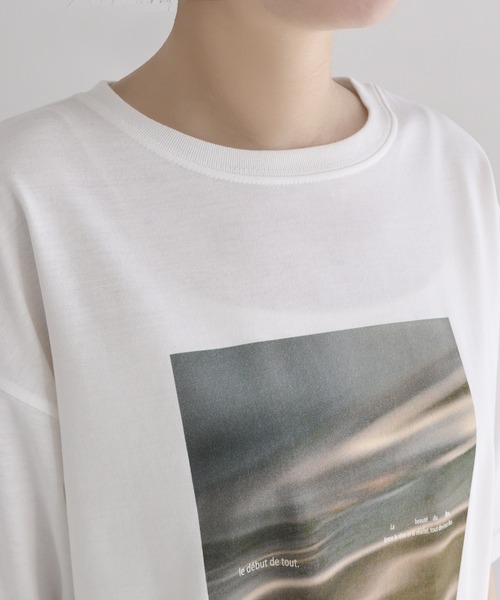 andme（アンドミー）の「【選べるプリントデザイン】半袖ロゴTシャツ【UVカット/接触冷感】（Tシャツ/カットソー・レディース・ホワイト系その他/オフホワイト・FREE）」の15枚目の写真