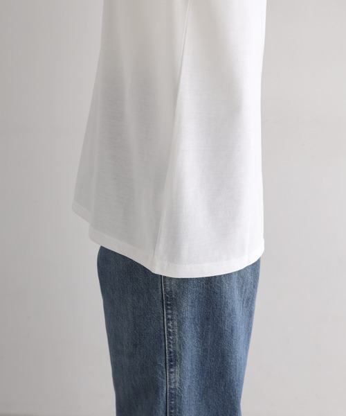andme（アンドミー）の「【選べるプリントデザイン】半袖ロゴTシャツ【UVカット/接触冷感】（Tシャツ/カットソー・レディース・ホワイト系その他/オフホワイト・FREE）」の18枚目の写真