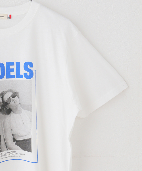 GOOD ROCK SPEED（グッドロックスピード）の「GOOD ROCK SPEED LIFE TEE（Tシャツ/カットソー・レディース・ホワイト系その他/ホワイト×ホワイト/ホワイト・FREE）」の5枚目の写真