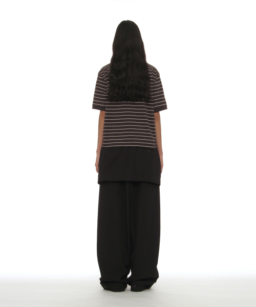 PARTIMENTO WOMEN(パルティメントウィメン)の「ディタッチャブルレイヤードチノスカートパンツ_ダークネイビー(その他パンツ・レディース・その他・SMALL/MEDIUM)」の7枚目の写真