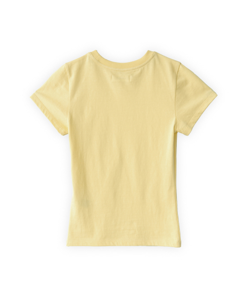 BROWNYARD(ブラウンヤード)の「W エッセンシャルTシャツ、ライトイエロー(Tシャツ/カットソー・レディース・その他・1/2)」の2枚目の写真
