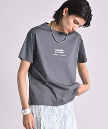 RAW FUDGE | シルケット天竺ロゴプリントプルオーバー(Tシャツ/カットソー)