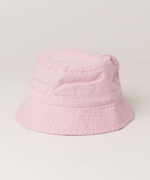 POLO RALPH LAUREN CHILDRENSWEAR(ポロ ラルフ ローレン チルドレンズウェア)の「Polo ベア コットン ツイル バケット ハット(ハット・キッズ・ピンク・12-24M)」の2枚目の写真
