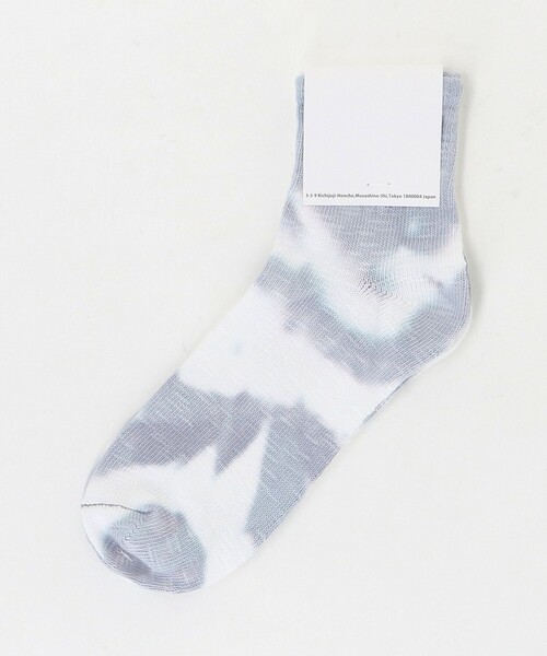 UNITED ARROWS（ユナイテッドアローズ）の「＜ORIGINAL Charcoal＞SLUB MIX SOCKS f/タイダイ ソックス（ソックス/靴下・メンズ・パープル/ブラウン系/グレー系・M）」の10枚目の写真