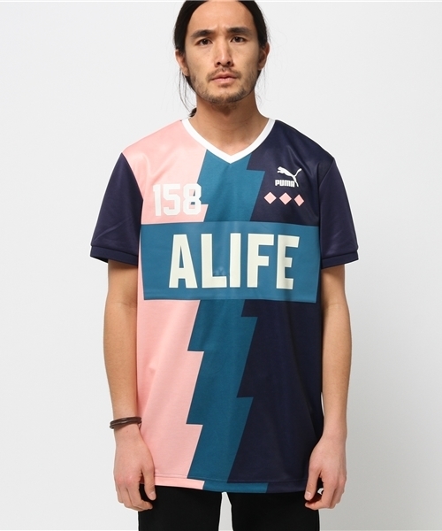 BEAMS T（ビームスティー）の「PUMA×alife / サッカーTシャツ（Tシャツ/カットソー・メンズ・その他1・MEDIUM/LARGE/SMALL）」の7枚目の写真