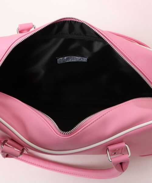 GALFY(ガルフィー)の「GALFY(ガルフィー)プチ家出BAG/犬ロゴ刺繍フェイクレザーボストンバッグ/2wayショルダーバッグ(ボストンバッグ・レディース・ブラック/ピンク・FREE)」の21枚目の写真