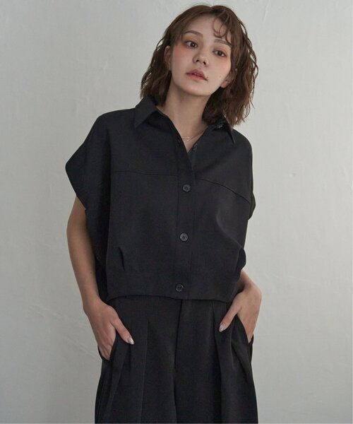 notch.(ノッチ)の「【セットアップ対応】クレープコクーンシャツ(シャツ/ブラウス・レディース・ブラウン/ベージュ/ブラック・M)」の15枚目の写真