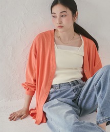 hunch（ハンチ）の「ビンテージスラブ デザインカーディガン（カーディガン/ボレロ）」