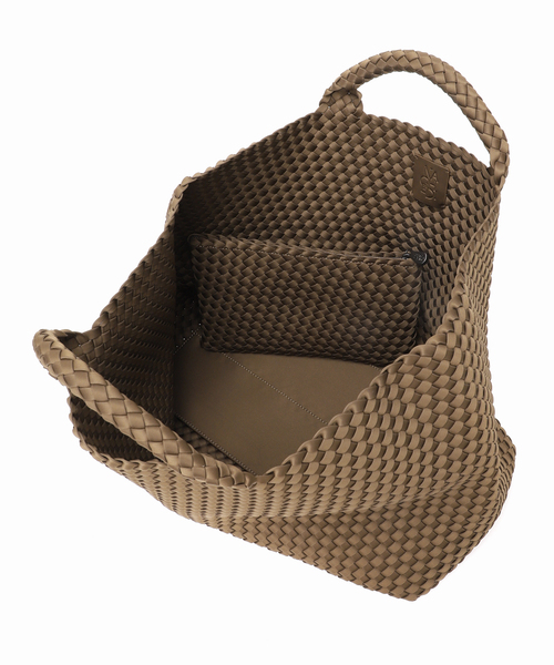 NAGHEDI(ナゲディ)の「NAGHEDI/ナゲディ ST BARTHS LARGE TOTE トートバッグ(トートバッグ・レディース・キャメル・FREE)」の10枚目の写真