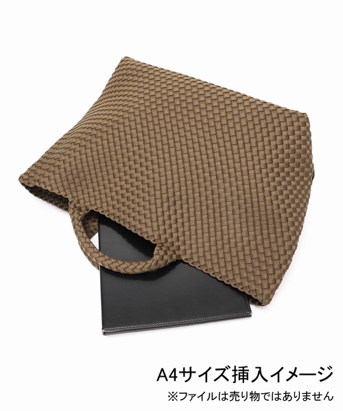 NAGHEDI(ナゲディ)の「NAGHEDI/ナゲディ ST BARTHS LARGE TOTE トートバッグ(トートバッグ・レディース・キャメル・FREE)」の11枚目の写真