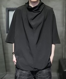 Drape Neck Mode Tee ドレープネックモードTシャツ
