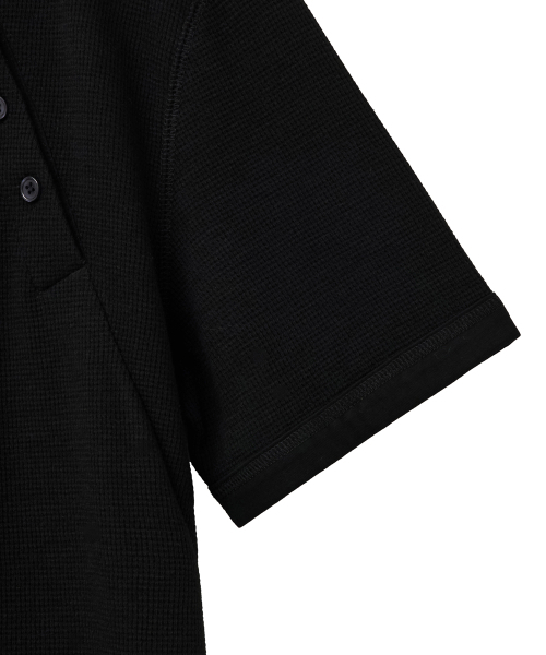 NOIRER(ノイア)の「スレンテヘンリーネックTシャツ(ブラック)(Tシャツ/カットソー・メンズ・その他・48/50/52)」の5枚目の写真