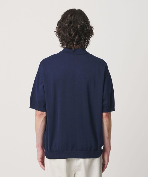 BEAUTY&YOUTH UNITED ARROWS(ビューティーアンドユースユナイテッドアローズ)の「HI-LINE グロッシー ギザ 3B ニット ポロシャツ ウォッシャブル(ポロシャツ・メンズ・ブラック/ネイビー/クリーム・XL/L/M/S)」の17枚目の写真
