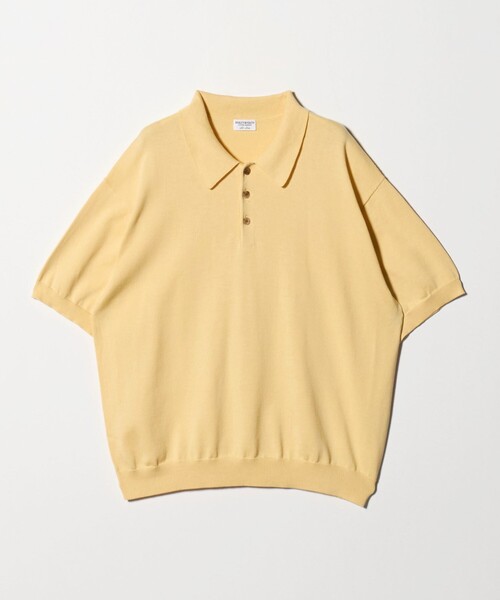 BEAUTY&YOUTH UNITED ARROWS(ビューティーアンドユースユナイテッドアローズ)の「HI-LINE グロッシー ギザ 3B ニット ポロシャツ ウォッシャブル(ポロシャツ・メンズ・ブラック/ネイビー/クリーム・XL/L/M/S)」の22枚目の写真