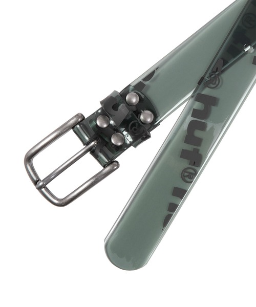 HUF(ハフ)の「MERCER TRANSPARENT BELT(ベルト・メンズ・クリア/ブラック・S/M/L/XL)」の5枚目の写真