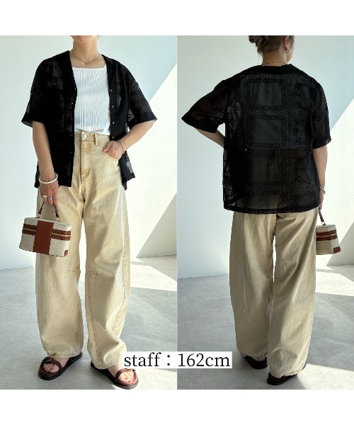 zena(ジェナ)の「ランダムリブスクエアタンクトップ(タンクトップ・レディース・ホワイト/ブラック・MEDIUM/X-LARGE/LARGE)」の11枚目の写真