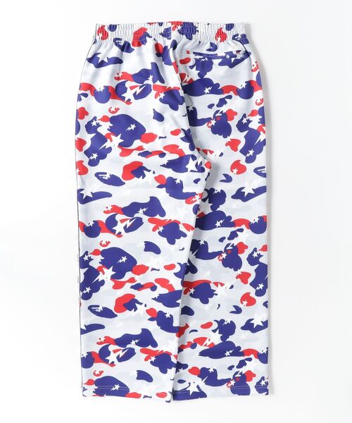 A BATHING APE(アベイシングエイプ)の「STA STRIKE CAMO LOOSE FIT TRACK PANTS(その他パンツ・メンズ・ホワイト/ブルー・X-LARGE/MEDIUM/SMALL)」の9枚目の写真