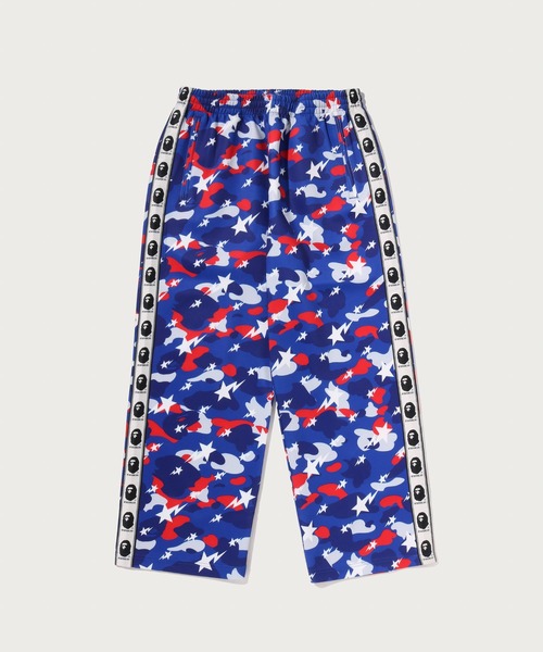 A BATHING APE(アベイシングエイプ)の「STA STRIKE CAMO LOOSE FIT TRACK PANTS(その他パンツ・メンズ・ホワイト/ブルー・X-LARGE/MEDIUM/SMALL)」の2枚目の写真