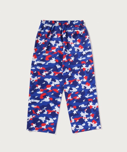 A BATHING APE(アベイシングエイプ)の「STA STRIKE CAMO LOOSE FIT TRACK PANTS(その他パンツ・メンズ・ホワイト/ブルー・X-LARGE/MEDIUM/SMALL)」の4枚目の写真