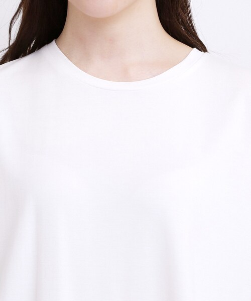 grove(グローブ)の「【SET UP可】ポンチシリーズ/裾レースドルマンカットソー(Tシャツ/カットソー・レディース・オフホワイト/ブラック/ブラウン系その他・02/04)」の19枚目の写真