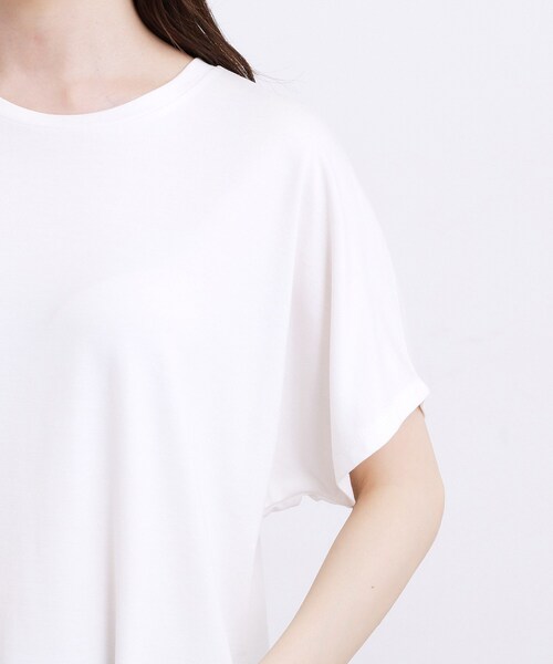 grove(グローブ)の「【SET UP可】ポンチシリーズ/裾レースドルマンカットソー(Tシャツ/カットソー・レディース・オフホワイト/ブラック/ブラウン系その他・02/04)」の20枚目の写真