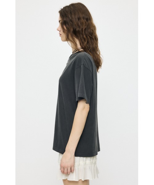 MOUSSY（マウジー）の「VINTAGE EAGLE Tシャツ（Tシャツ/カットソー・レディース・ライトブラック/オフホワイト/ネイビー・FREE）」の8枚目の写真