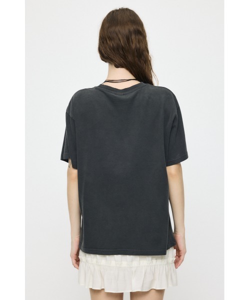 MOUSSY（マウジー）の「VINTAGE EAGLE Tシャツ（Tシャツ/カットソー・レディース・ライトブラック/オフホワイト/ネイビー・FREE）」の9枚目の写真