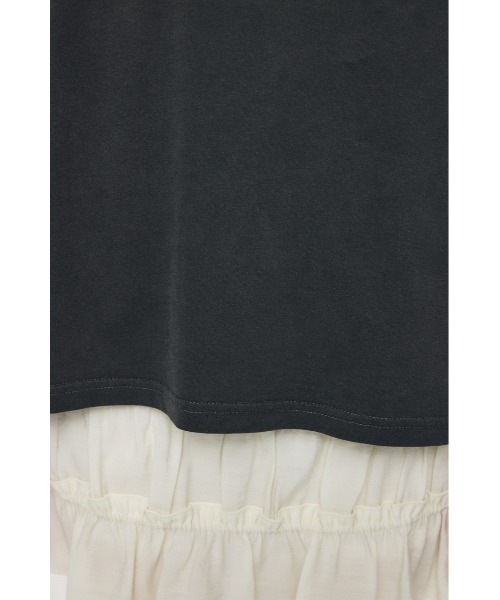 MOUSSY（マウジー）の「VINTAGE EAGLE Tシャツ（Tシャツ/カットソー・レディース・ライトブラック/オフホワイト/ネイビー・FREE）」の13枚目の写真