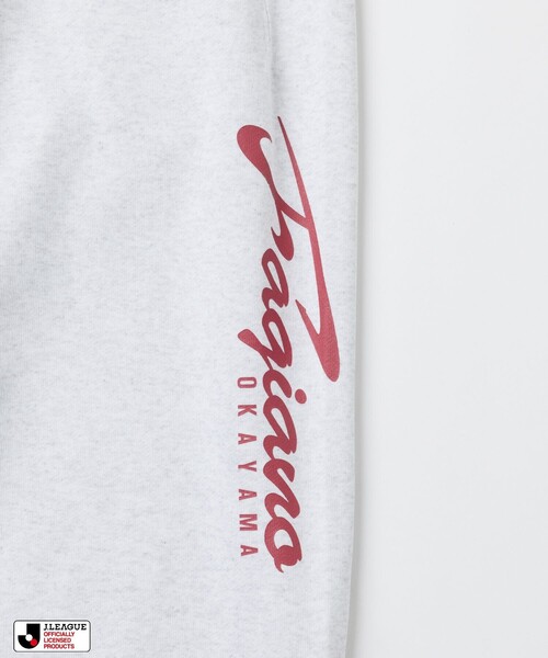 FREAK'S STORE(フリークスストア)の「FREAK’S STORE/フリークスストア J.LEAGUE × FREAK’S STORE 別注SUPPORTERS SWEAT PANTS【ファジアーノ岡山】(その他パンツ・メンズ・チャコールグレー/ライトグレー・MEDIUM/LARGE)」の7枚目の写真