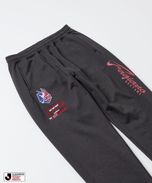 FREAK'S STORE(フリークスストア)の「FREAK’S STORE/フリークスストア J.LEAGUE × FREAK’S STORE 別注SUPPORTERS SWEAT PANTS【ファジアーノ岡山】(その他パンツ・メンズ・チャコールグレー/ライトグレー・MEDIUM/LARGE)」の16枚目の写真