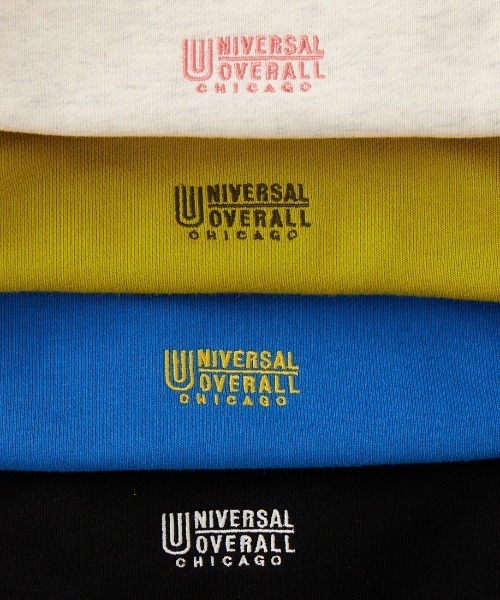 UNIVERSAL OVERALL（ユニバーサルオーバーオール）の「[UNIVERSAL OVERALL/ユニバーサルオーバーオール] 別注 ワンポイントロゴ刺繍 スウェットカーディガン（カーディガン/ボレロ・レディース・ブラック/オートミール/ライトグリーン/ブルー・F）」の16枚目の写真