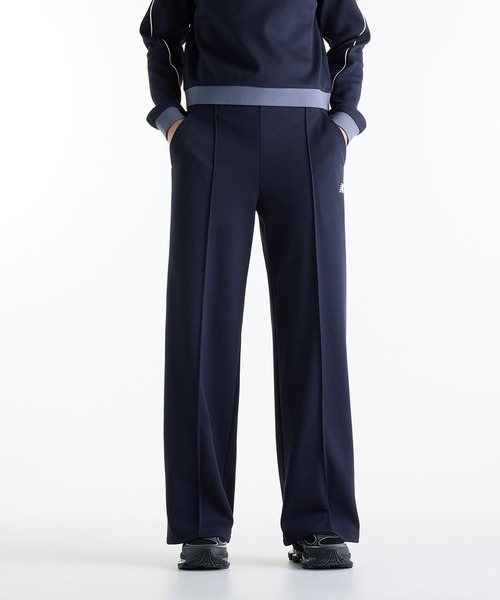 NEW BALANCE(ニューバランス)の「スポーツレガシーピケパンツ(スラックス・レディース・スミクロ/アイボリー・SMALL/MEDIUM/LARGE/X-LARGE)」の2枚目の写真