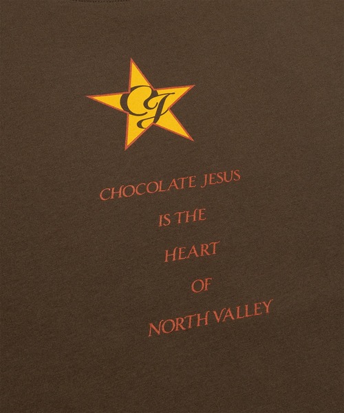 Chocolate Jesus (チョコレートジーザス )の「NV HEART SS TEE(Tシャツ/カットソー・メンズ・ブラウン/ホワイト・MEDIUM/XX-LARGE/X-LARGE/LARGE/SMALL)」の7枚目の写真