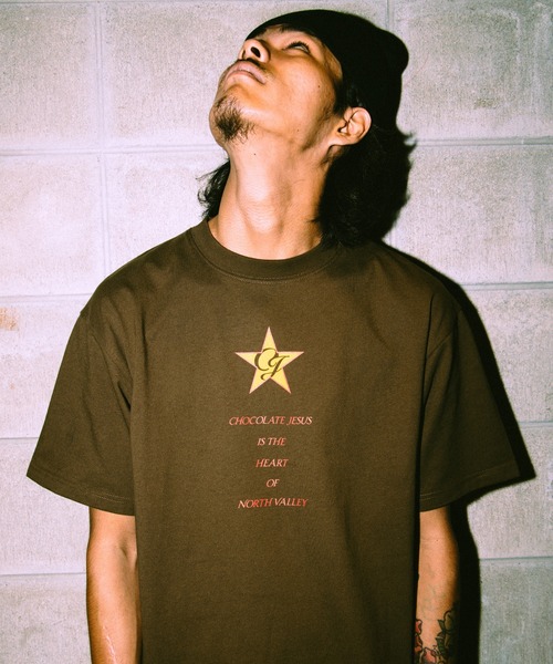 Chocolate Jesus (チョコレートジーザス )の「NV HEART SS TEE(Tシャツ/カットソー・メンズ・ブラウン/ホワイト・MEDIUM/XX-LARGE/X-LARGE/LARGE/SMALL)」の12枚目の写真