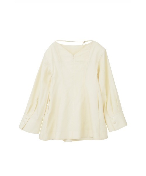 CLANE(クラネ)の「TENCEL MINI FLARE ONEPIECE(ワンピース・レディース・ブラウン/アイボリー・1/2)」の18枚目の写真