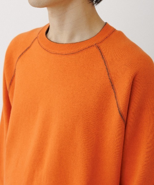 ADAM ET ROPE'（アダムエロペ）の「カシミヤブレンドリバーシブルCNニット（ニット/セーター・メンズ・ダークブラウン/ブラック系その他/ブルー系その他5/チャコールグレー・M/L）」の10枚目の写真