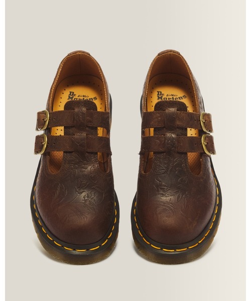 Dr. Martens(ドクターマーチン)の「Dr. Martens/ドクターマーチン 8065 II FLORAL EMBOSS メリージェーン シューズ 44097200(その他シューズ・メンズ・ブラウン・UK5/UK7/UK8/UK9/UK6/UK4/UK3)」の8枚目の写真