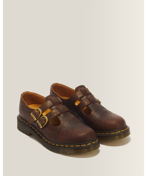 Dr. Martens(ドクターマーチン)の「Dr. Martens/ドクターマーチン 8065 II FLORAL EMBOSS メリージェーン シューズ 44097200(その他シューズ・メンズ・ブラウン・UK5/UK7/UK8/UK9/UK6/UK4/UK3)」の7枚目の写真