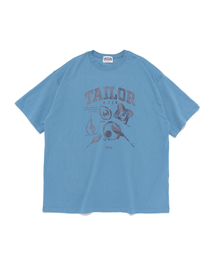 TAILOR STUDIO（テーラースタジオ）の「テイラー ユニヴ グラフィック Tシャツ (ヴィンテージブルー)（Tシャツ/カットソー）」
