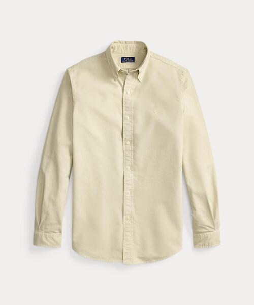 POLO RALPH LAUREN（ポロ ラルフ ローレン）の「クラシック フィット ガーメントダイド オックスフォード シャツ（シャツ/ブラウス・メンズ・ブラウン系3・L/XS）」の2枚目の写真